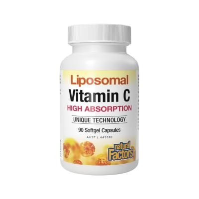 Natural Factors Liposomal Vitamin C 90c Natural Factors Liposomal Vitamin C 90c